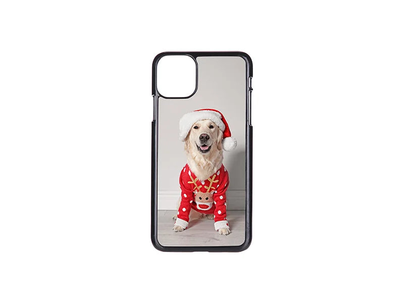 Sublimation iPhone 11 Pro Max Cover (Plastic, Black)