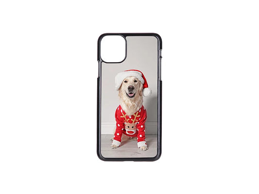 Sublimation iPhone 11 Pro Max Cover (Plastic, Black)