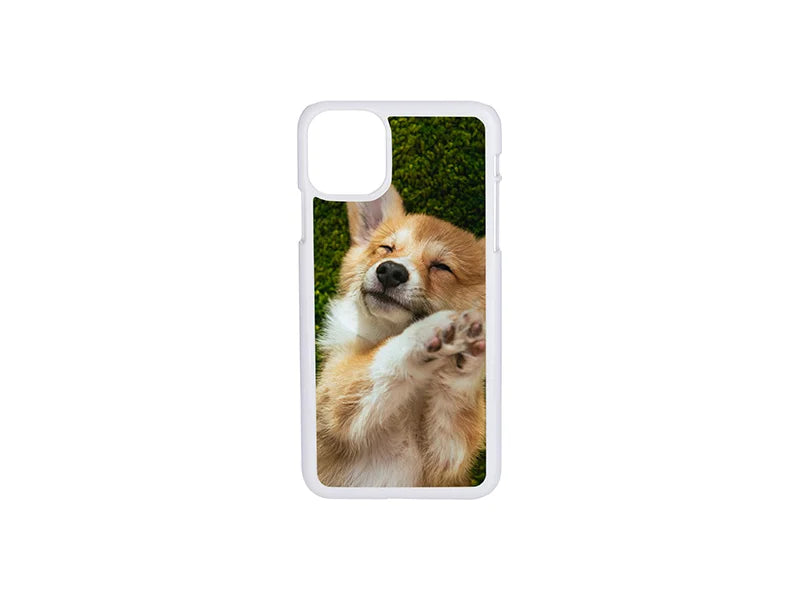 Sublimation iPhone 11 Pro Max Cover (Plastic, White)