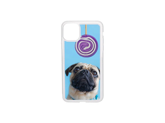 Sublimation iPhone 11 Pro Max Cover (Rubber, Clear)
