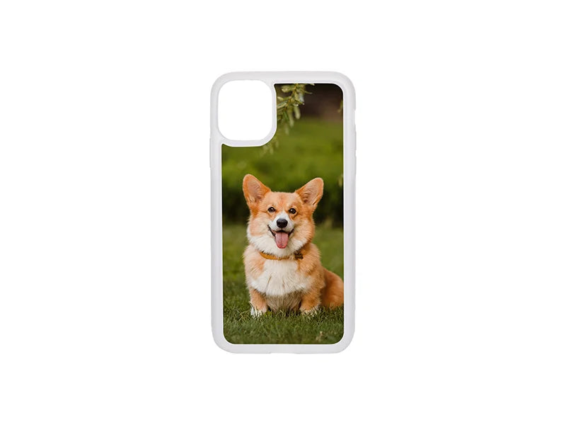Sublimation iPhone 11 Cover (Rubber, Clear)