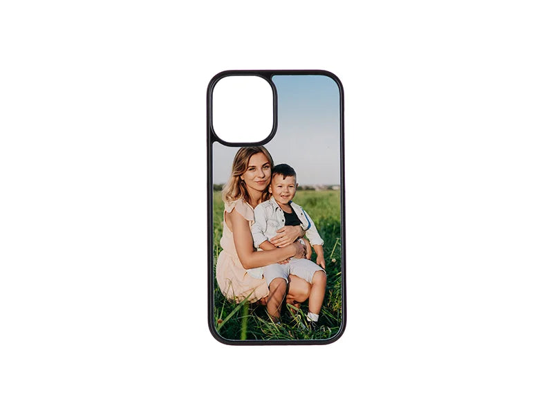Sublimation iPhone 12 Cover (Plastic, Black)