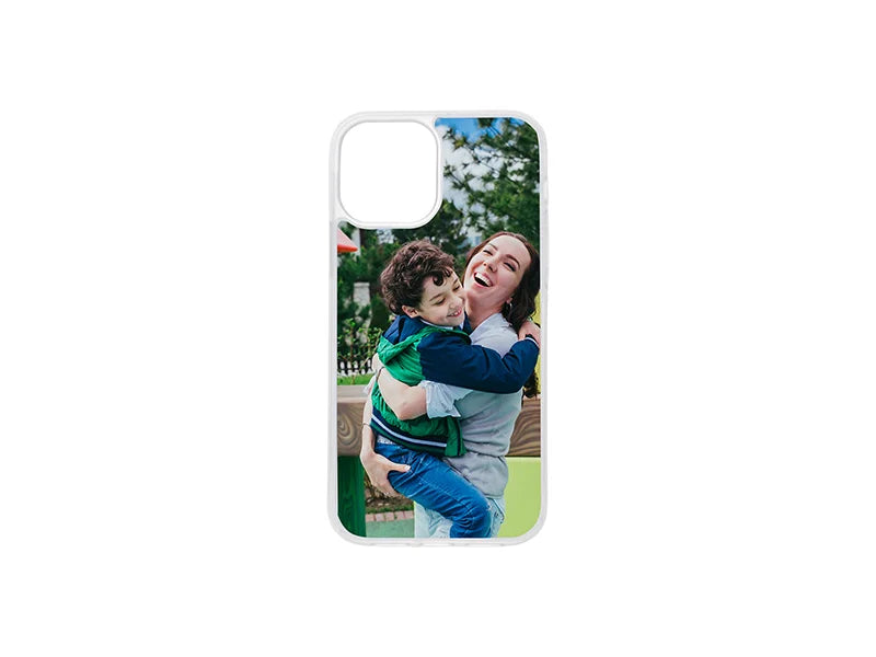 Sublimation iPhone 12 Pro Cover w/o insert (Rubber, Clear)