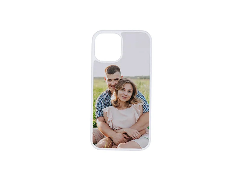Sublimation iPhone 12 Pro Cover w/o insert (Rubber, White)