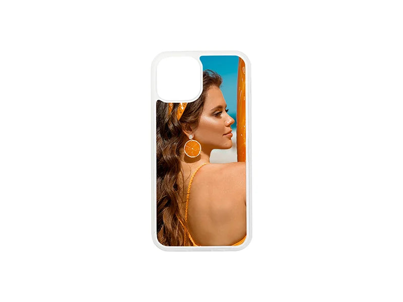Sublimation Blanks iPhone 13 Mini Cover (Rubber, Clear)