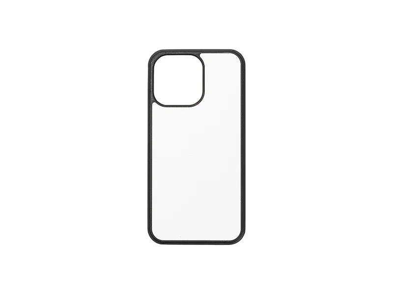 Sublimation Blanks iPhone 13 Pro Cover (Rubber, Black)