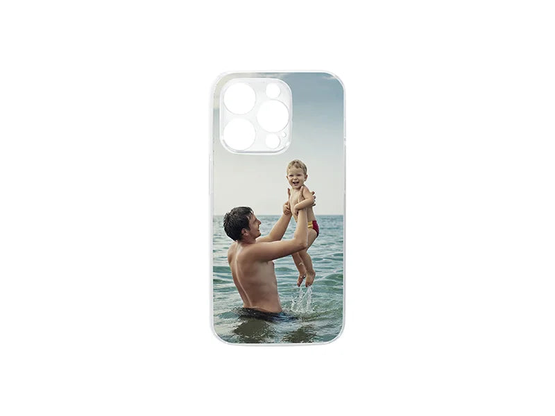 Sublimation Blanks iPhone 14 Pro Cover w/o insert (Plastic, Clear)