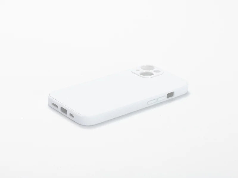 Sublimation Blanks iPhone 14 Cover w/o insert (Rubber, White)