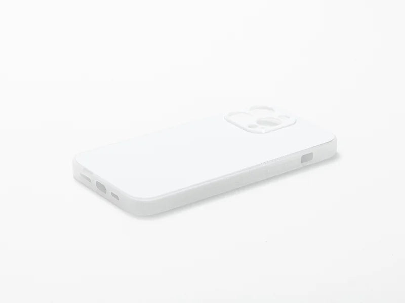 Sublimation Blanks iPhone 14 Pro Max Cover w/o  insert (Rubber, Clear)