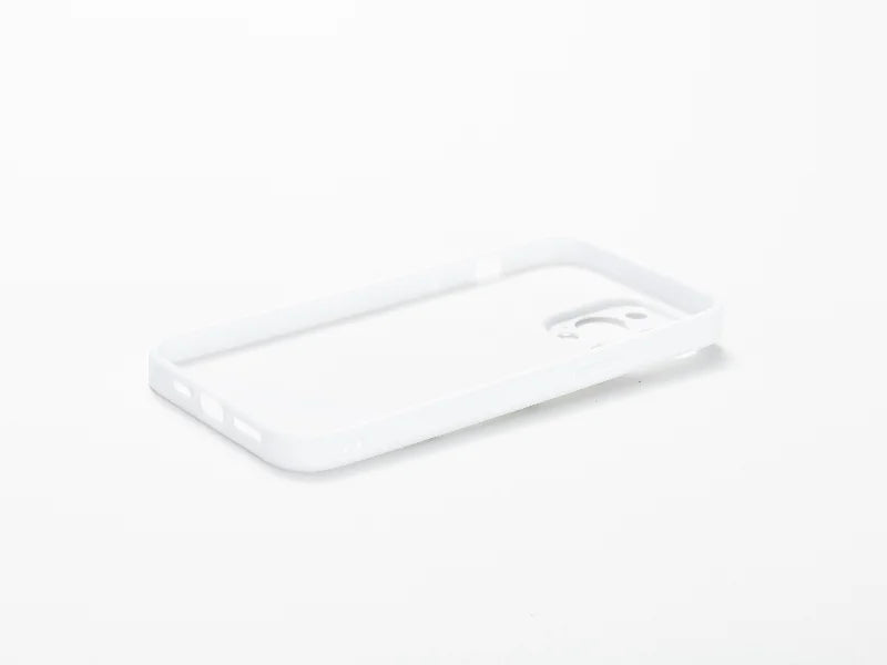 Sublimation Blanks iPhone 14 Pro Max Cover w/o  insert (Rubber, White)