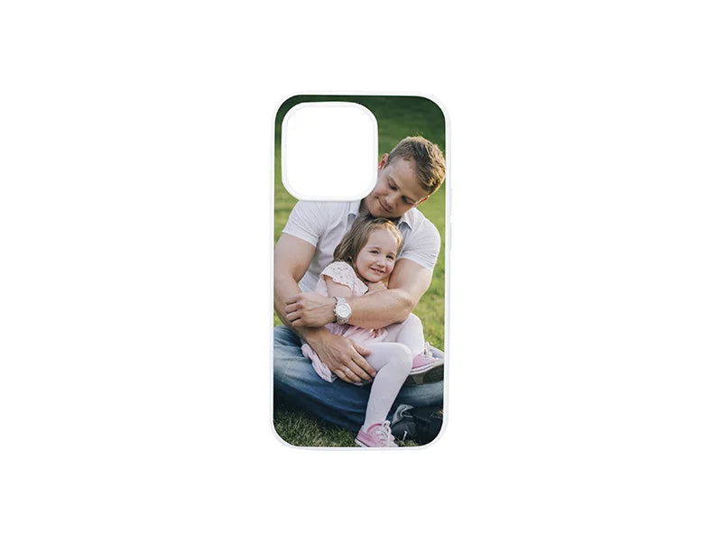 Sublimation Blanks iPhone 15 Pro Max Cover with insert (Plastic, White)