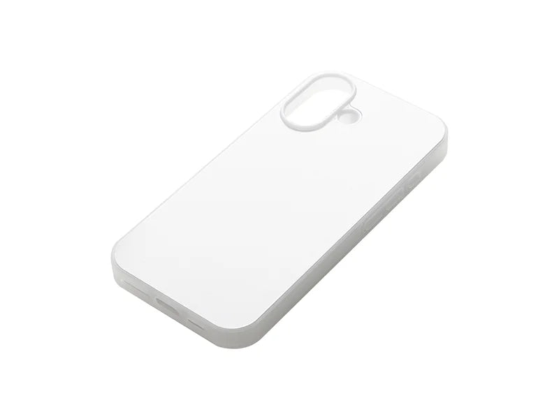 Sublimation iPhone 16 Cover w/ insert (Rubber, Clear)