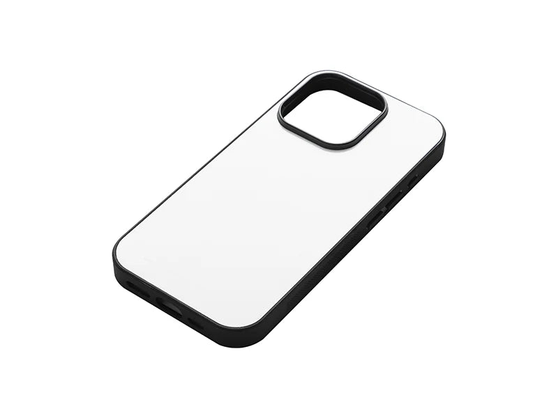 Sublimation iPhone 16 Pro Cover w/ insert (Rubber, Black)