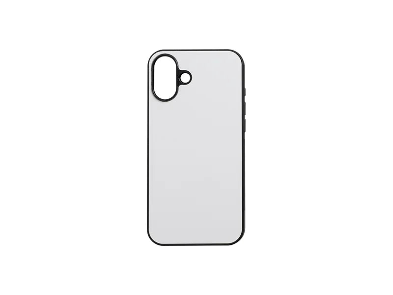 Sublimation iPhone 16 Plus Cover w/ insert (Rubber, Black)