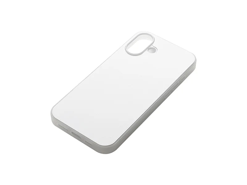 Sublimation iPhone 16 Plus Cover w/ insert (Rubber, Clear)