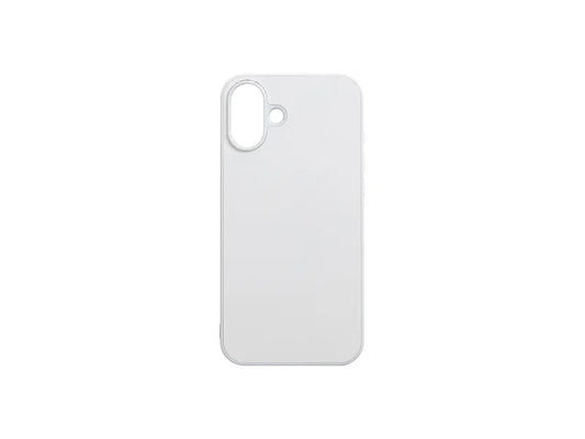 Sublimation iPhone 16 Plus Cover w/ insert (Rubber, White)