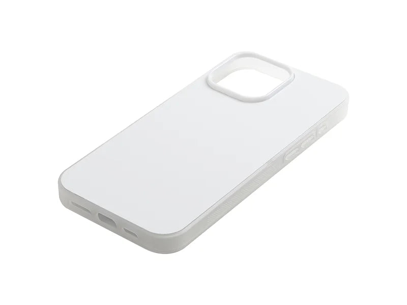 Sublimation iPhone 16 Pro Max Cover w/  insert (Rubber, Clear)