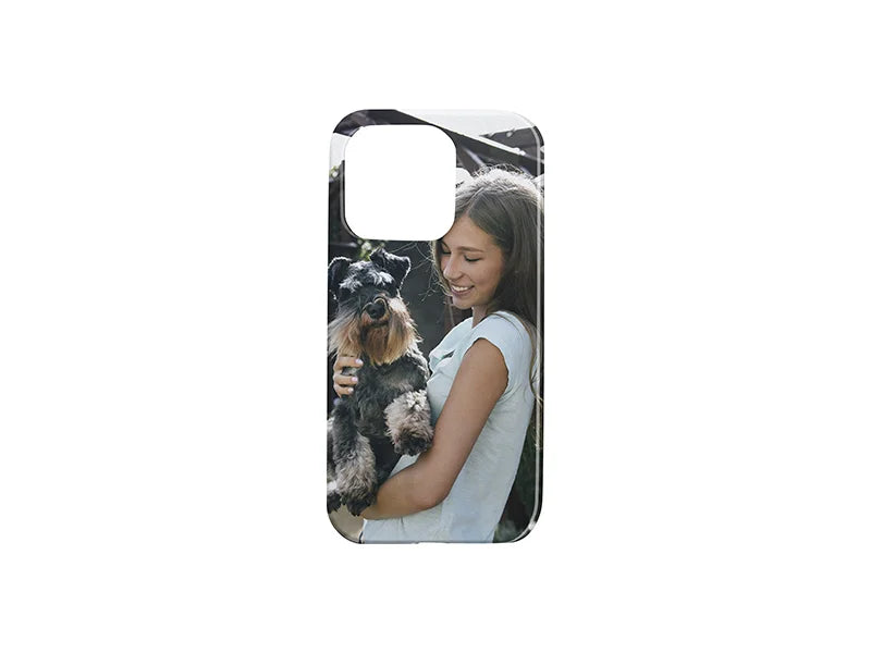 Sublimation Blanks 3D iPhone 15 Pro Cover(Glossy, 6.1inch)