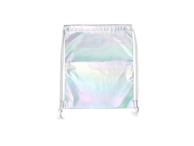 Sublimation Gradient Drawstring Backpack (Light Blue,33*40cm)