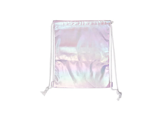 Sublimation Gradient Drawstring Backpack (Light Purple,33*40cm)