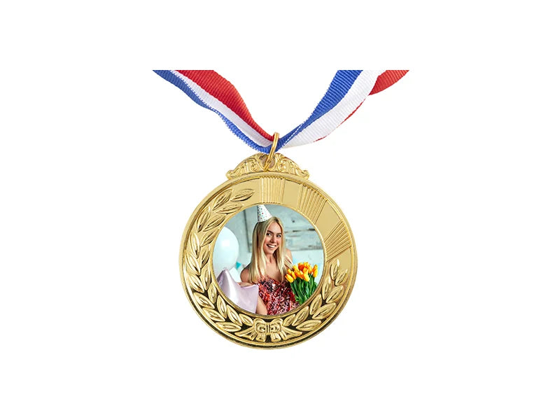 Sublimation Gold Medal φ6.5cm
