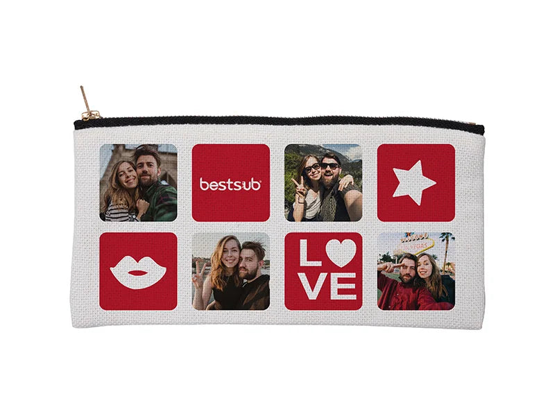 Sublimation Linen Pencil Case (11.5*22.5cm)