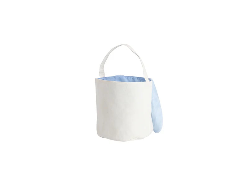 Sublimation Blanks Easter Bunny Bag(Light Blue Ears, 23*35cm)