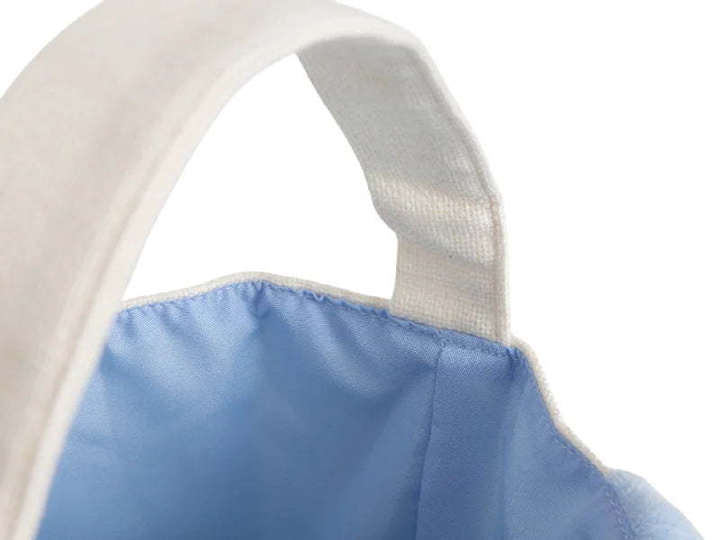 Sublimation Blanks Easter Bunny Bag(Light Blue Ears, 23*35cm)