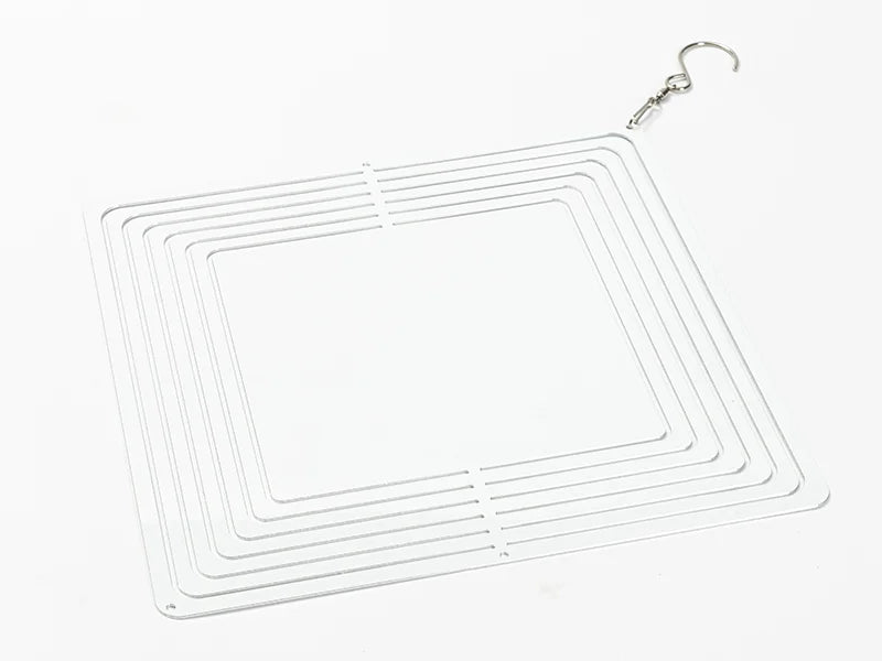 Double-Sided Sublimation Blanks Aluminium Wind Spinner (Diamond, 10 inch)