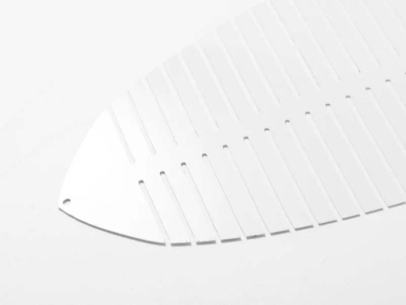 Double-Sided Sublimation Blanks Aluminium Wind Spinner (Sailboat, 40*12cm)