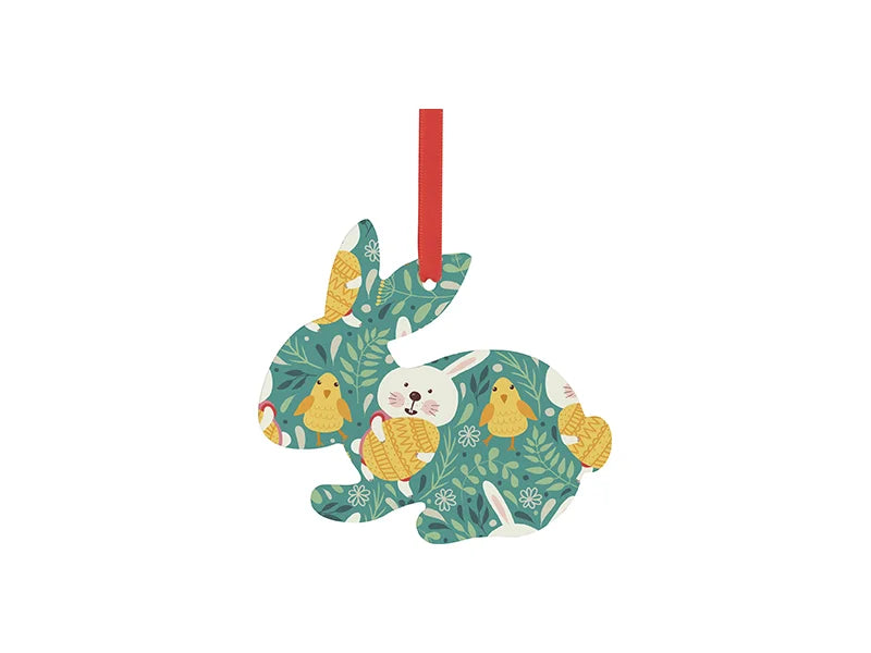 Sublimation Blank 1MM Aluminium Easter Ornament