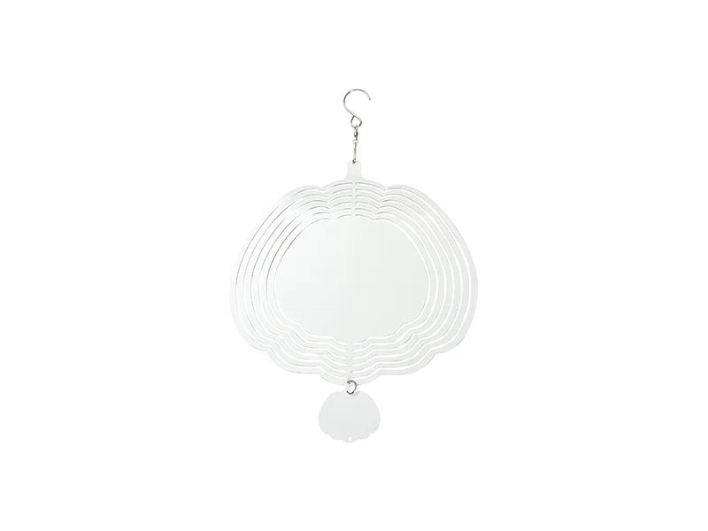 Double-Sided Sublimation Blanks Aluminium Wind Spinner (Pumpkin, 8 inch)