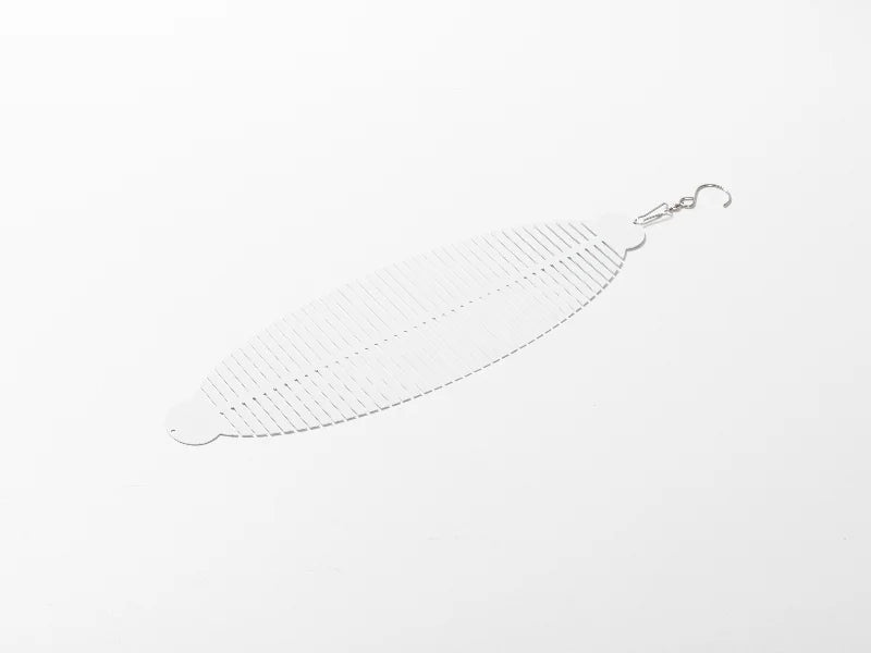 Double-Sided Sublimation Blanks Aluminium Wind Spinner (Round Boat, 40*12cm)