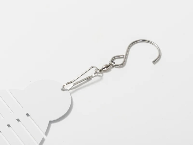 Double-Sided Sublimation Blanks Aluminium Wind Spinner (Round Boat, 40*12cm)