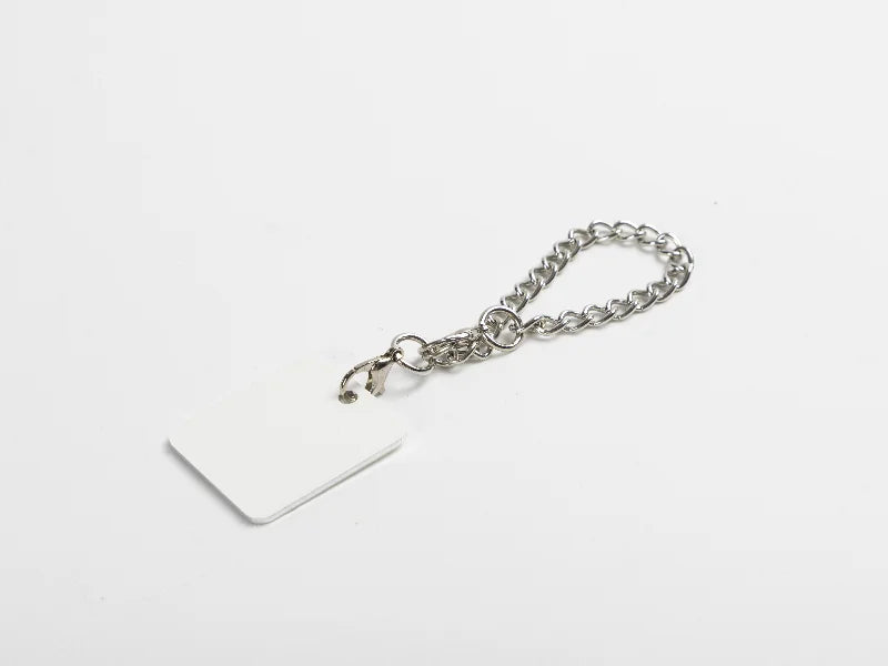 Sublimation Blank Aluminum Name Tag Ornament for Stanley Tumbler(2.5*2.9*0.14cm,Square shape)