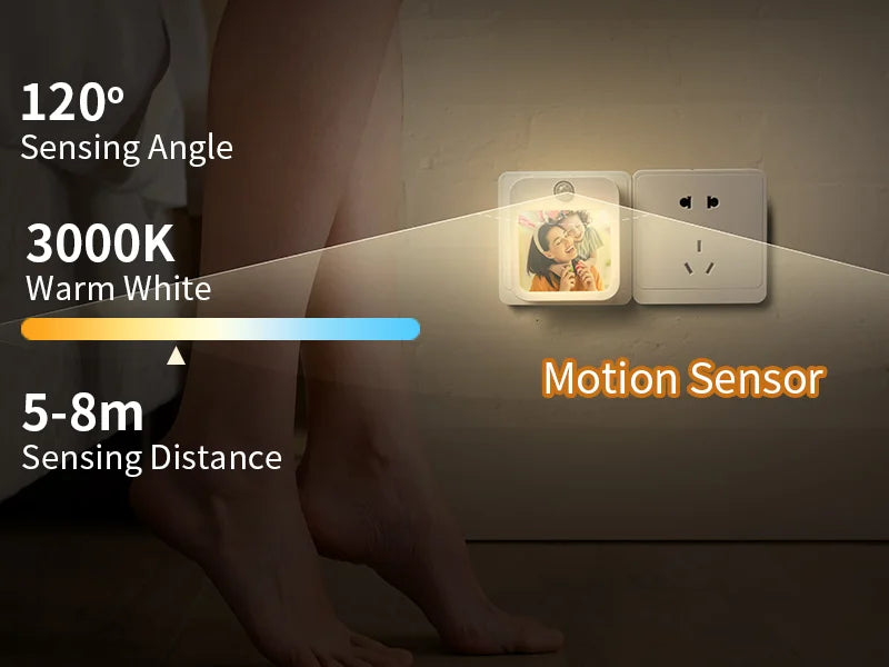 Sublimation Blank Inductive LED Night Light