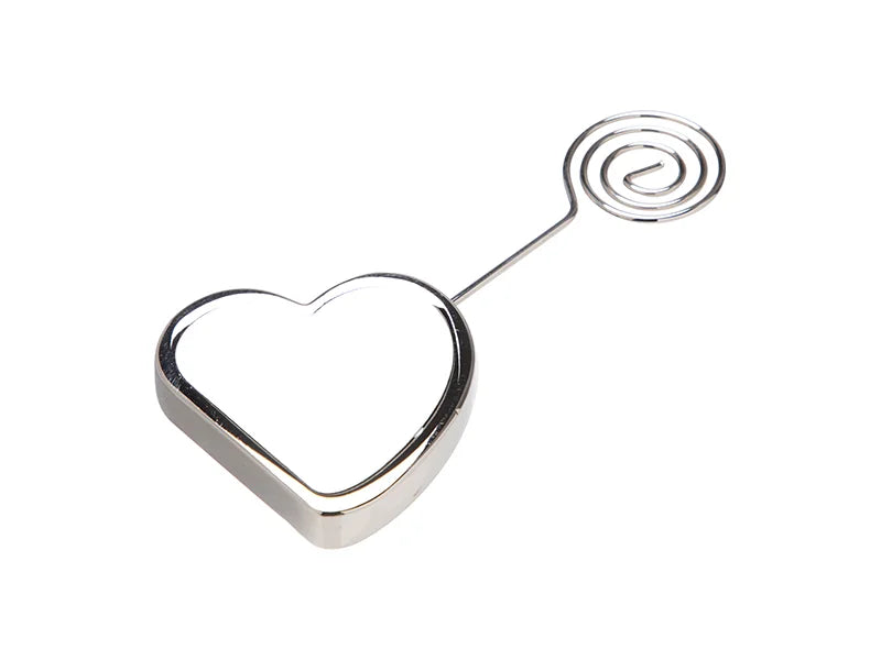 Sublimation Desktop Message Holder (Heart Base)