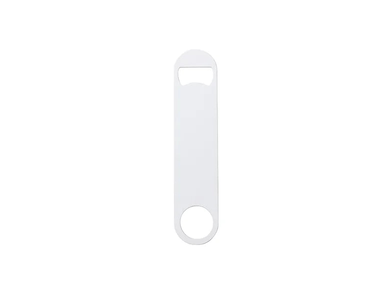 Sublimation Blanks Full White Stainless Steel Bottle Opener (4*17.7cm)