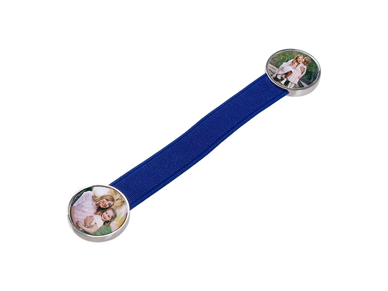 Sublimation Elastic Band Strap Phone Holder (Blue)