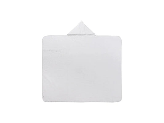 Arctic Fleece Lined Sublimation Blanks Microfiber Hooded Blanket (130*150cm/51.18inchx59.05inch)