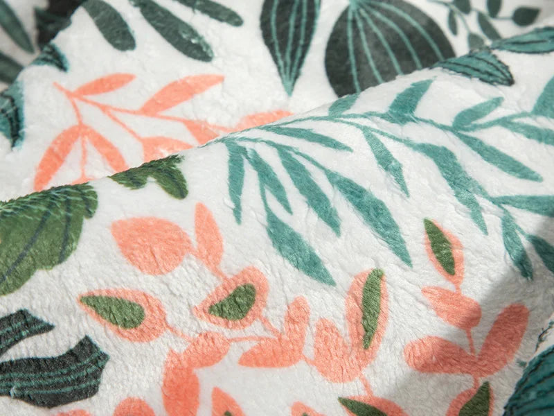 Heart Embossed Sublimation Minky Blanket(White, 152*203cm/60inchx 80inch)