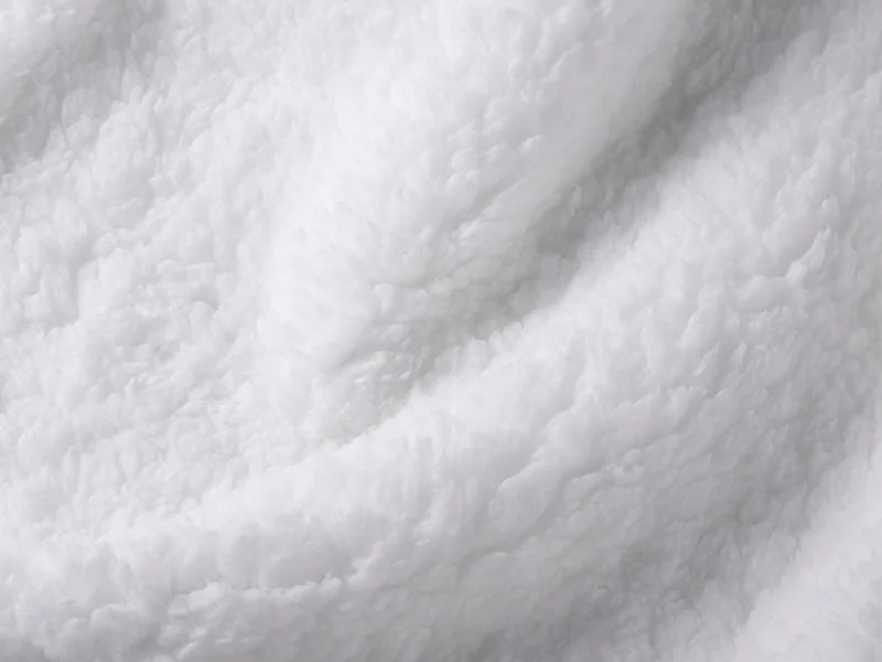 Sherpa Lined Sublimation Minky Blanket(Full White, 76*101cm/30inchx 40inch)