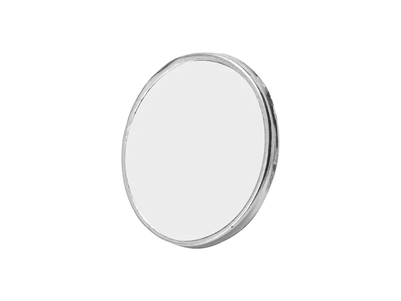 Sublimation Metal Badge (Round, Silver)