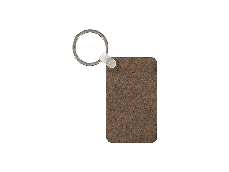 Sublimation Blanks Hard Board Key Ring (Rectangle,3.8*6.3cm)