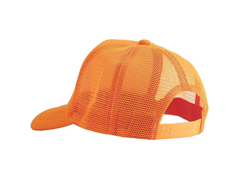 Sublimation Full Orange Mesh Adult Cap