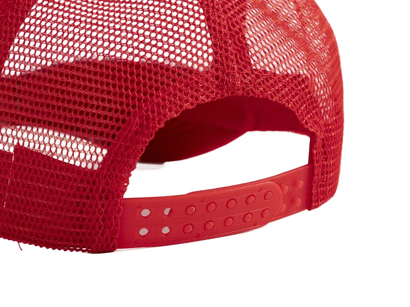 Sublimation Full Red Mesh Adult Cap