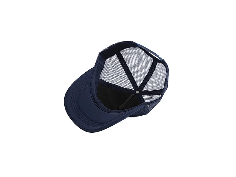 Sublimation Full Dark Blue Mesh Adult Cap