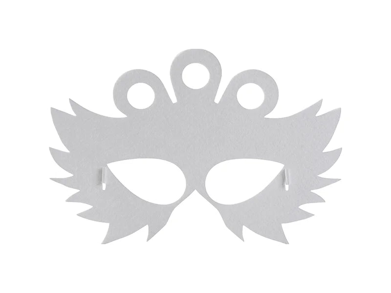 Sublimation Blank Felt Glasses (Masquerade Mask)