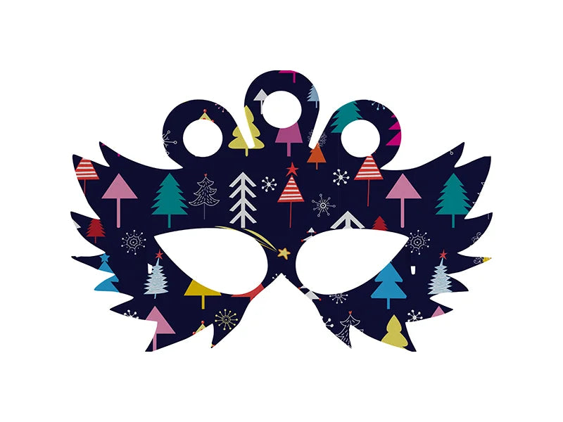 Sublimation Blank Felt Glasses (Masquerade Mask)