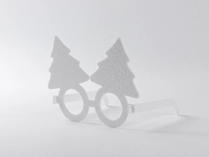 Sublimation Blank Felt Glasses (Christmas Tree)